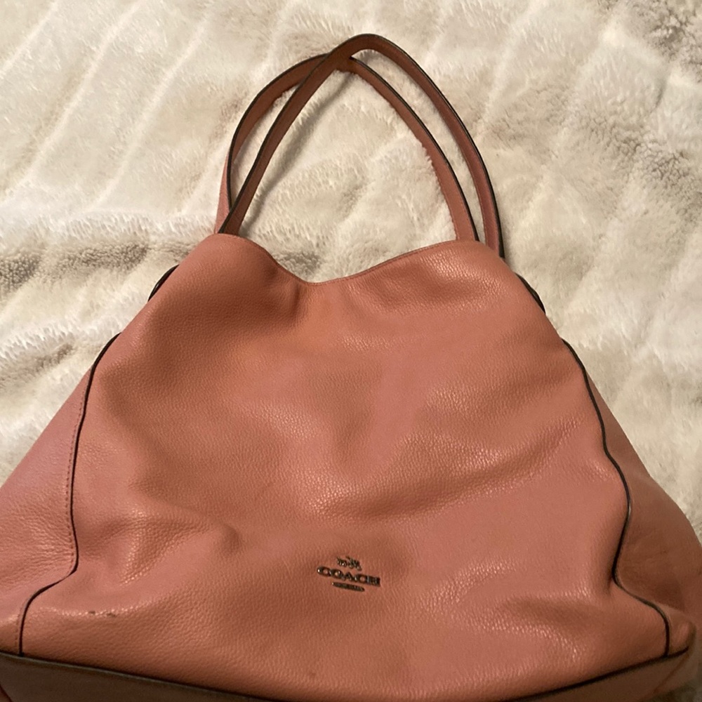 Rose pink COACH purse